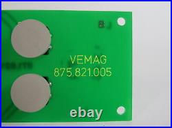 Vemag 875.821.005 PCB Push Button Circuit Board NOP
