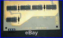 Very Rare 1968 Ncr System 100 Gold Plated Flip Flop Circuit Board Pcb Card G342