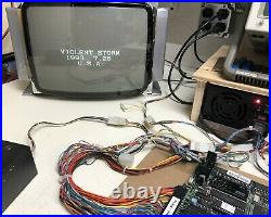 Violent Storm Konami Jamma Arcade Circuit Board, PCB, NOT WORKING, Video Issues